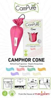 MANGALAM CAMPHOR CONE - 60 GM (FRAGRANCE- ROSE) - *** LOW PRICE GUARANTEE ***